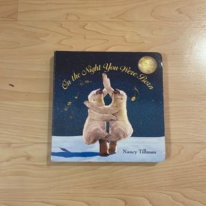 A children’s book by Nancy Tillman “On the night you were born (Christian)